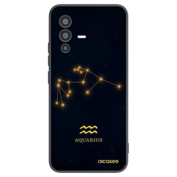 Picasee fekete szilikon tok az alábbi mobiltelefonokra Vivo V23 5G - AQUARIUS
