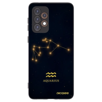Picasee fekete szilikon tok az alábbi mobiltelefonokra Samsung Galaxy A33 5G A336 - AQUARIUS
