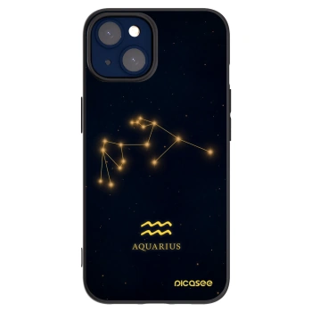 Picasee fekete szilikon tok az alábbi mobiltelefonokra Apple iPhone 14 - AQUARIUS