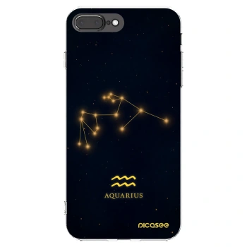 Picasee átlátszó szilikon tok az alábbi mobiltelefonokra Apple iPhone 8 Plus - AQUARIUS