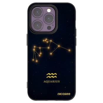 Picasee fekete szilikon tok az alábbi mobiltelefonokra Apple iPhone 14 Pro - AQUARIUS