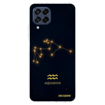 Picasee átlátszó szilikon tok az alábbi mobiltelefonokra Samsung Galaxy M53 5G - AQUARIUS