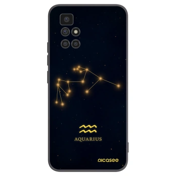 Picasee fekete szilikon tok az alábbi mobiltelefonokra Xiaomi Redmi 10 (2022) - AQUARIUS