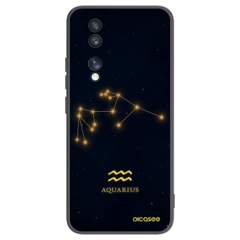 Picasee fekete szilikon tok az alábbi mobiltelefonokra Honor 70 - AQUARIUS