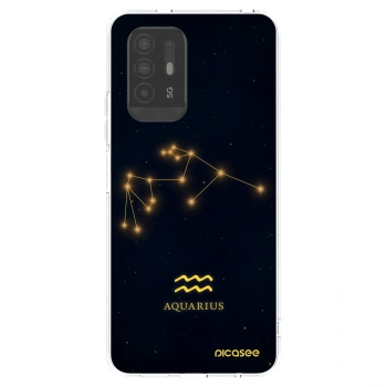 Picasee átlátszó szilikon tok az alábbi mobiltelefonokra OPPO A94 5G - AQUARIUS