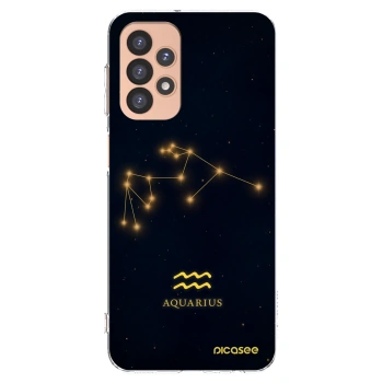 Picasee átlátszó szilikon tok az alábbi mobiltelefonokra Samsung Galaxy A23 A236B 5G - AQUARIUS