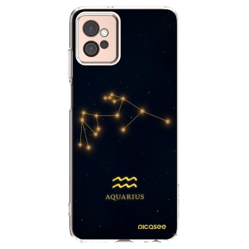 Picasee átlátszó szilikon tok az alábbi mobiltelefonokra Motorola Moto G32 - AQUARIUS