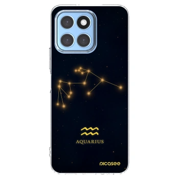 Picasee átlátszó szilikon tok az alábbi mobiltelefonokra Honor X8 5G - AQUARIUS