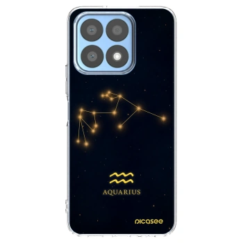 Picasee átlátszó szilikon tok az alábbi mobiltelefonokra Honor X8a - AQUARIUS