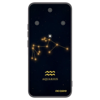 Picasee fekete szilikon tok az alábbi mobiltelefonokra Honor Magic5 Lite 5G - AQUARIUS
