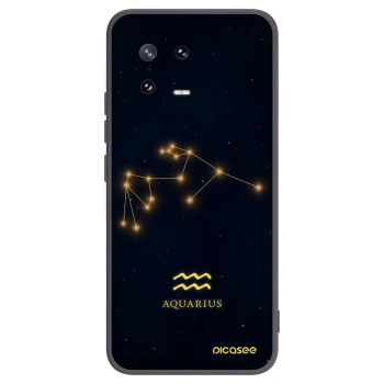 Picasee fekete szilikon tok az alábbi mobiltelefonokra Xiaomi 13 Pro - AQUARIUS