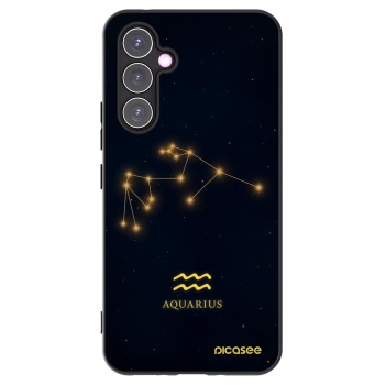 Picasee fekete szilikon tok az alábbi mobiltelefonokra Samsung Galaxy A54 5G A546B - AQUARIUS