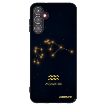 Picasee fekete szilikon tok az alábbi mobiltelefonokra Samsung Galaxy A14 4G A145R - AQUARIUS