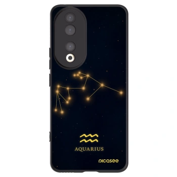 Picasee fekete szilikon tok az alábbi mobiltelefonokra Honor 90 5G - AQUARIUS