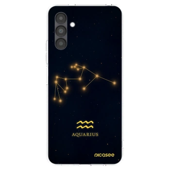 Picasee átlátszó szilikon tok az alábbi mobiltelefonokra Samsung Galaxy A04s A047F - AQUARIUS