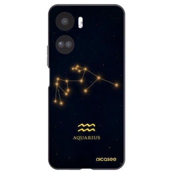 Picasee fekete szilikon tok az alábbi mobiltelefonokra Honor 90 Lite 5G - AQUARIUS