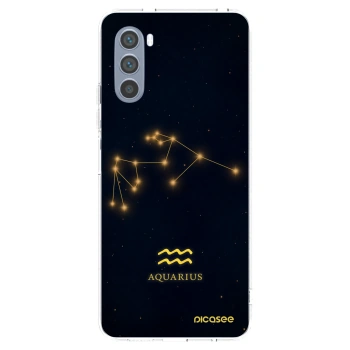 Picasee átlátszó szilikon tok az alábbi mobiltelefonokra Motorola Moto G62 - AQUARIUS