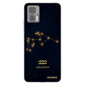 Picasee átlátszó szilikon tok az alábbi mobiltelefonokra Motorola Edge 30 Neo - AQUARIUS