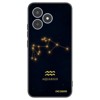 Picasee fekete szilikon tok az alábbi mobiltelefonokra Realme C53 - AQUARIUS