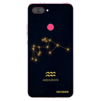 Picasee átlátszó szilikon tok az alábbi mobiltelefonokra Xiaomi Mi 8 Lite - AQUARIUS