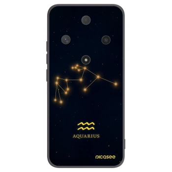 Picasee fekete szilikon tok az alábbi mobiltelefonokra Honor Magic6 Lite 5G - AQUARIUS