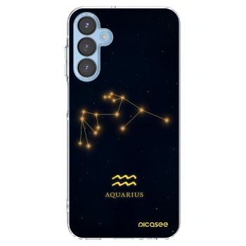 Picasee átlátszó szilikon tok az alábbi mobiltelefonokra Samsung Galaxy A15 A156B 5G - AQUARIUS