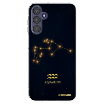 Picasee átlátszó szilikon tok az alábbi mobiltelefonokra Samsung Galaxy A15 A155F 4G - AQUARIUS