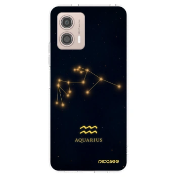 Picasee átlátszó szilikon tok az alábbi mobiltelefonokra Motorola Moto G53 5G - AQUARIUS