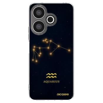 Picasee átlátszó szilikon tok az alábbi mobiltelefonokra Xiaomi Redmi 13 4G - AQUARIUS