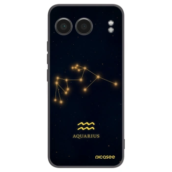 Picasee fekete szilikon tok az alábbi mobiltelefonokra OnePlus Nord 4 - AQUARIUS