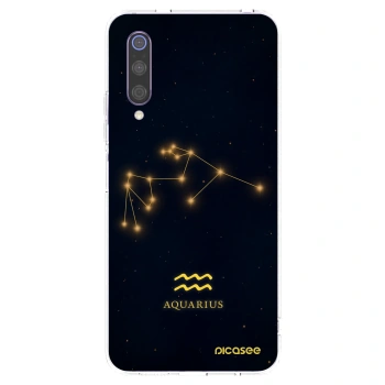 Picasee átlátszó szilikon tok az alábbi mobiltelefonokra Xiaomi Mi 9 - AQUARIUS