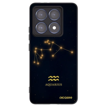 Picasee fekete szilikon tok az alábbi mobiltelefonokra Xiaomi 14T Pro - AQUARIUS