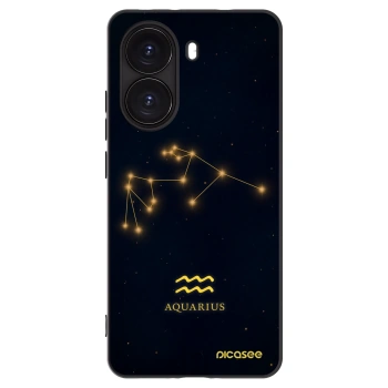 Picasee fekete szilikon tok az alábbi mobiltelefonokra Xiaomi Poco X7 Pro 5G - AQUARIUS