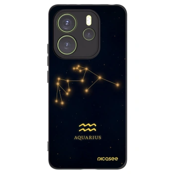 Picasee fekete szilikon tok az alábbi mobiltelefonokra Xiaomi Redmi Note 14 4G - AQUARIUS