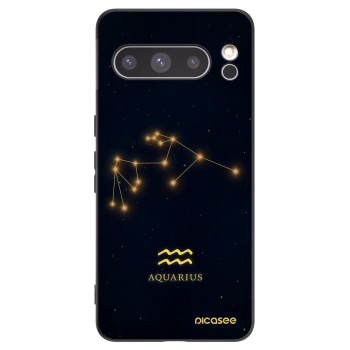 Picasee fekete szilikon tok az alábbi mobiltelefonokra Google Pixel 8 Pro - AQUARIUS