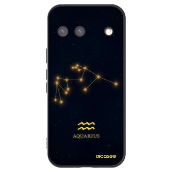 Picasee fekete szilikon tok az alábbi mobiltelefonokra Google Pixel 9 - AQUARIUS