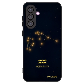 Picasee fekete szilikon tok az alábbi mobiltelefonokra Samsung Galaxy A36 5G - AQUARIUS