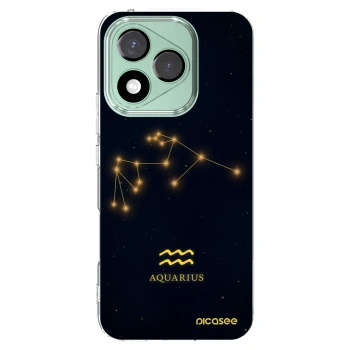 Picasee átlátszó szilikon tok az alábbi mobiltelefonokra Honor 400 Lite 5G - AQUARIUS