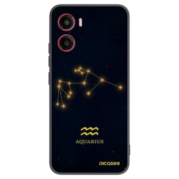 Picasee fekete szilikon tok az alábbi mobiltelefonokra Motorola Moto G05 - AQUARIUS