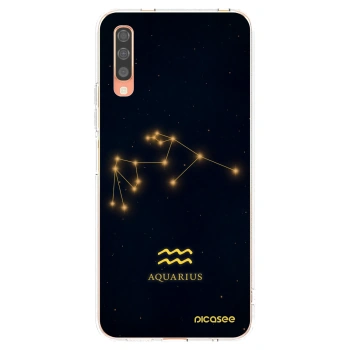 Picasee átlátszó szilikon tok az alábbi mobiltelefonokra Samsung Galaxy A70 A705F - AQUARIUS