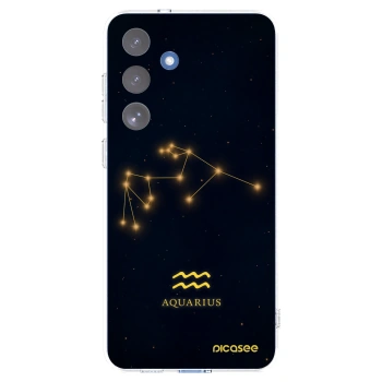 Picasee átlátszó szilikon tok az alábbi mobiltelefonokra Samsung Galaxy S25 FE 5G - AQUARIUS