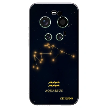 Picasee fekete szilikon tok az alábbi mobiltelefonokra Xiaomi 17 Ultra - AQUARIUS