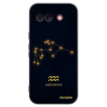 Picasee fekete szilikon tok az alábbi mobiltelefonokra Google Pixel 10a - AQUARIUS