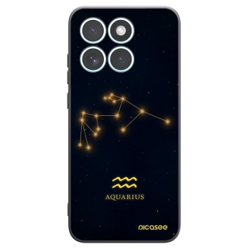 Picasee fekete szilikon tok az alábbi mobiltelefonokra Motorola Edge 70 Fusion - AQUARIUS