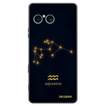 Picasee fekete szilikon tok az alábbi mobiltelefonokra Sony Xperia 10 VII - AQUARIUS