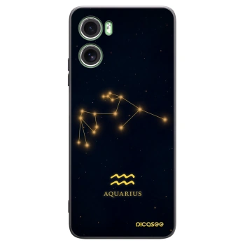 Picasee fekete szilikon tok az alábbi mobiltelefonokra Motorola Moto G06 - AQUARIUS