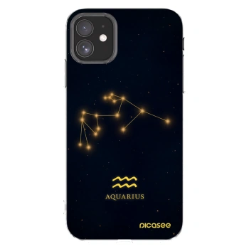 Picasee átlátszó szilikon tok az alábbi mobiltelefonokra Apple iPhone 11 - AQUARIUS
