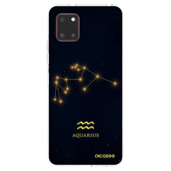Picasee átlátszó szilikon tok az alábbi mobiltelefonokra Samsung Galaxy Note 10 Lite N770F - AQUARIUS