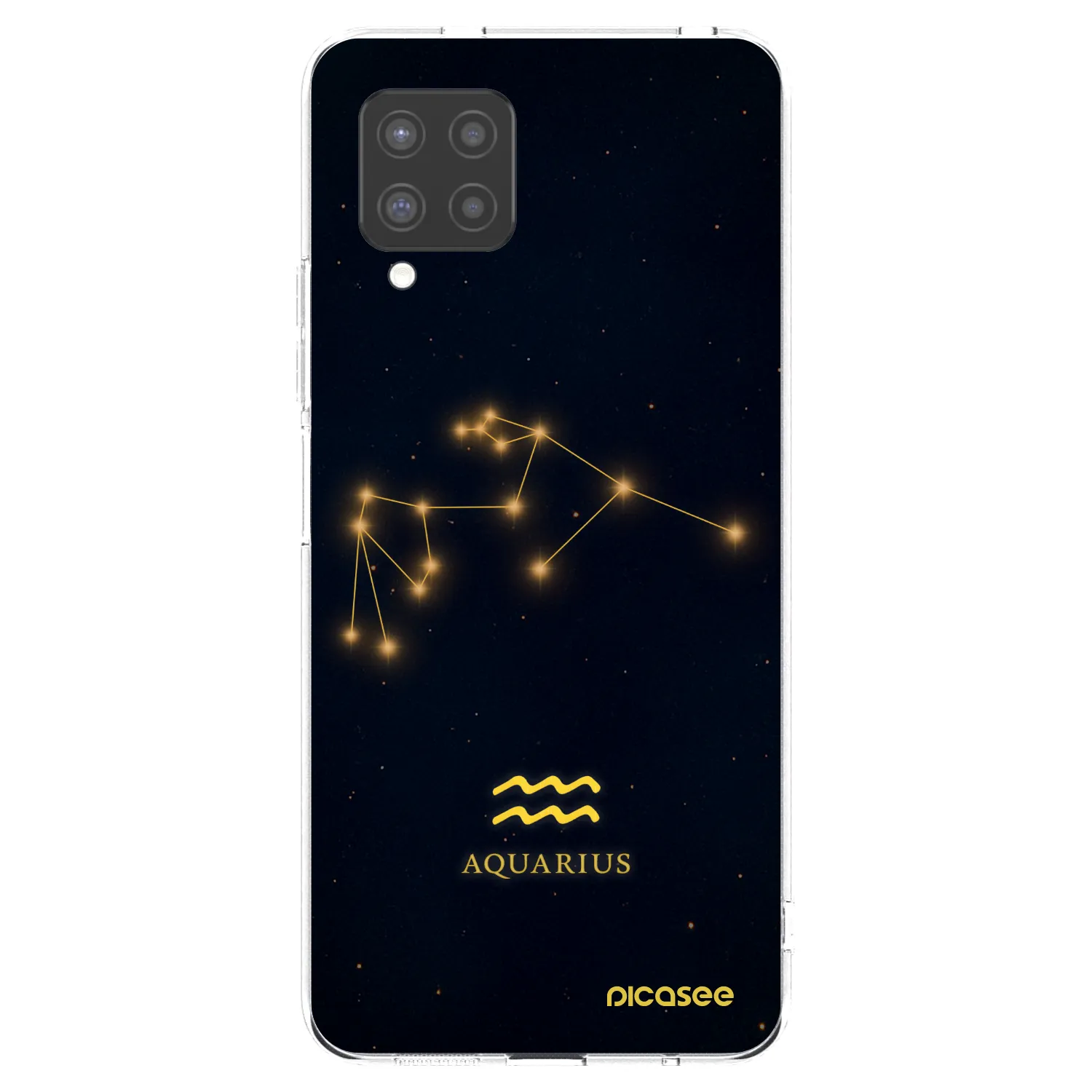 Picasee átlátszó szilikon tok az alábbi mobiltelefonokra Samsung Galaxy A42 A426B - AQUARIUS