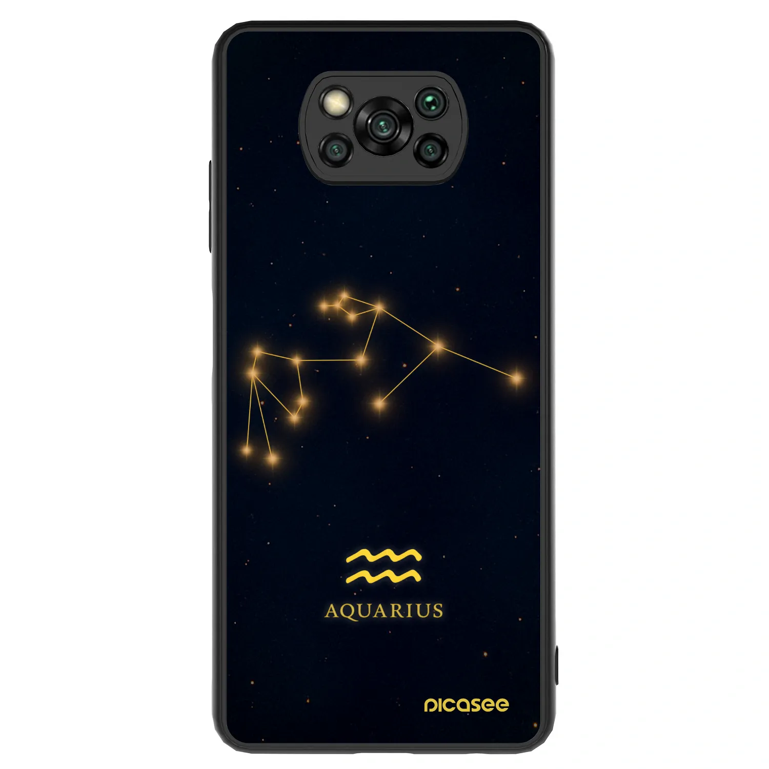 Picasee ULTIMATE CASE Xiaomi Poco X3 - készülékre - AQUARIUS